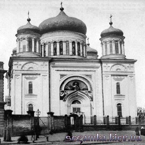 Восстановление в 19 ст. Десятинная Церковь  Достопримечательности Киева - Культовые сооружения  (137)